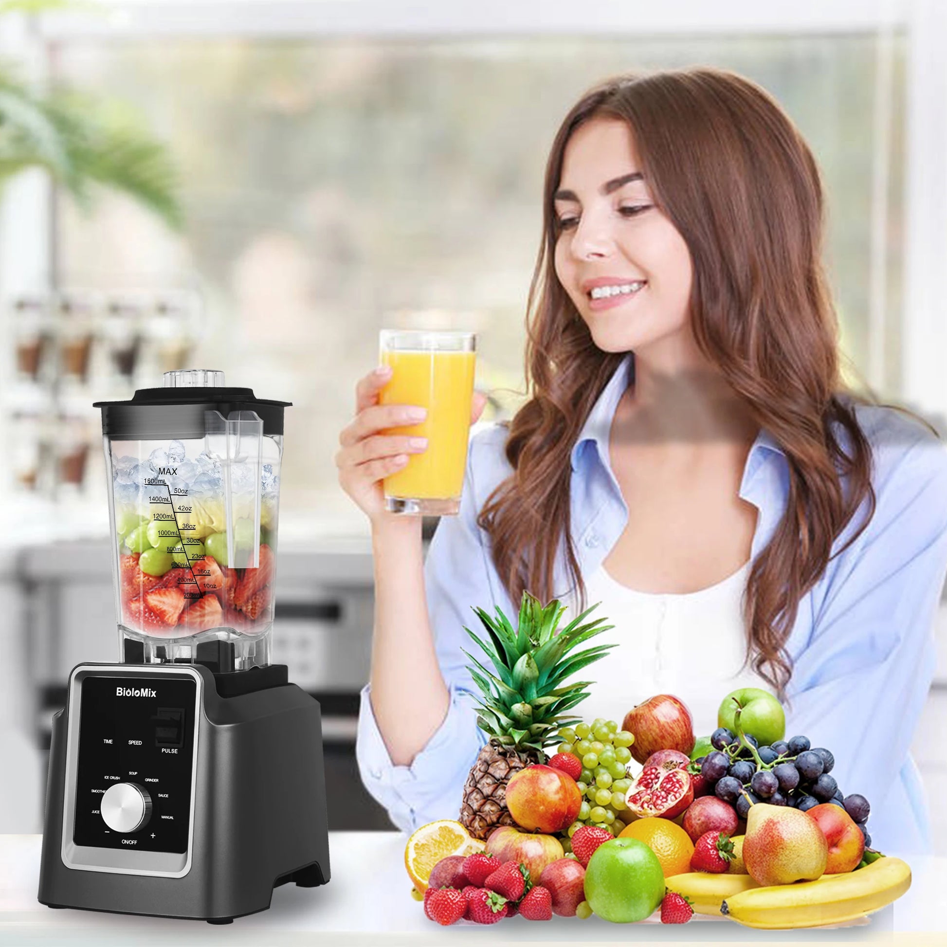 Biolomix Digital Bpa Free 2l Automatic Program Professional Commercial