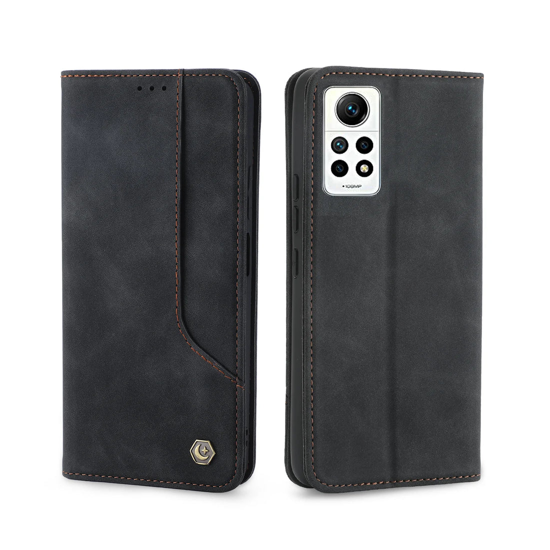 Leather Magnetic Flip Phone Wallet Case for Redmi Note 12 Series