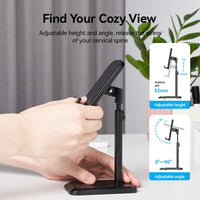 Height Adjustable Desktop Cell Phone Stand