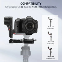 NEEWER CA027 Quick Release Bracket Horizontal to Vertical Camera Mount