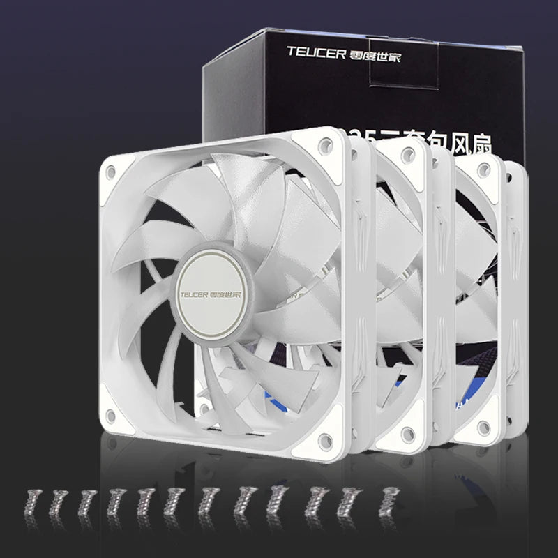 TEUCER AF-10 3-in-1 PC Cooling Fan Kit