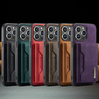 2-in-1 Detachable Leather Wallet Case with Card Holder for iPhone 15 Series