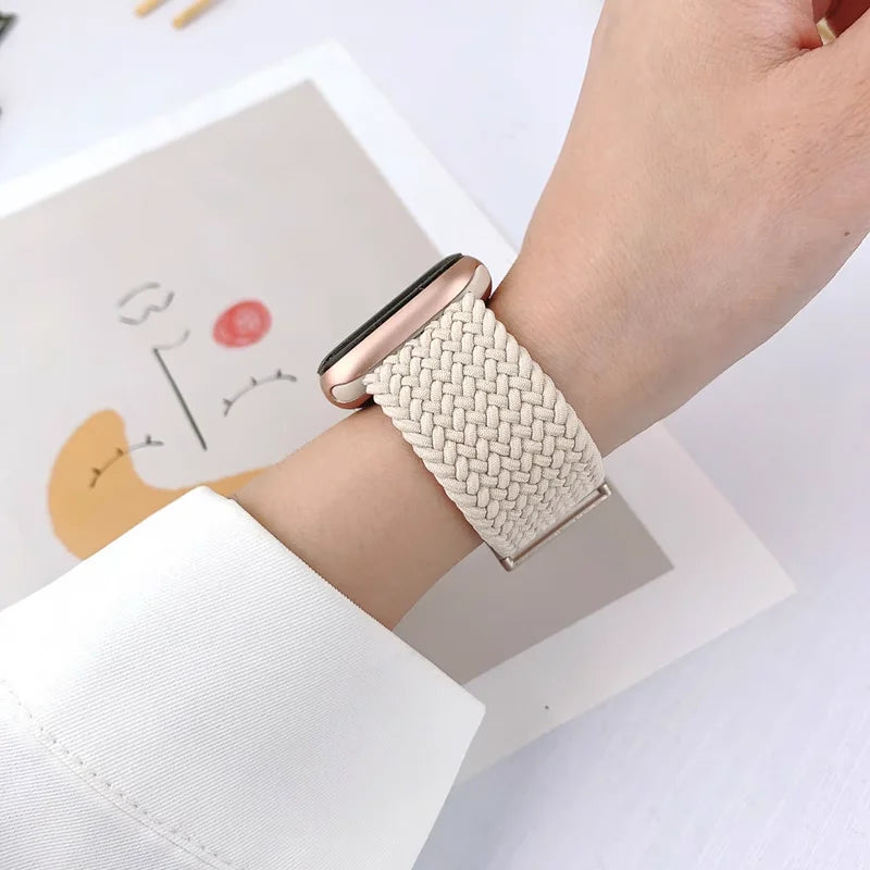 Braided Magnetic Strap for Apple Watch