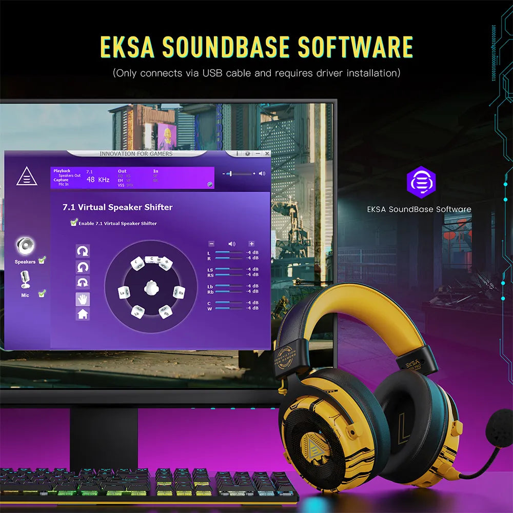 EKSA E900 Pro Upgraded Gaming Headset