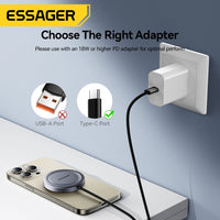 Essager 15W Qi2 Magnetic Wireless Charger – Fast & Reliable Charging