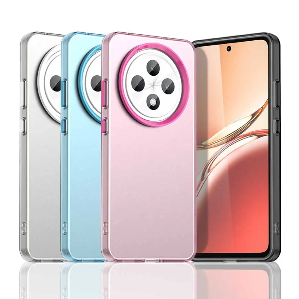 Candy Color Matte Frosted Case for OPPO Reno12 F