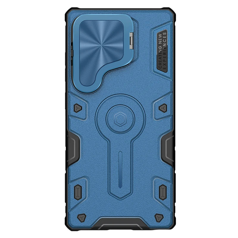 Samsung Galaxy S25 Ultra Magnetic Armor Case with Wireless Charging