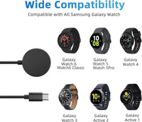 Type-C USB PD Charger Cable for Samsung Galaxy Watch 6