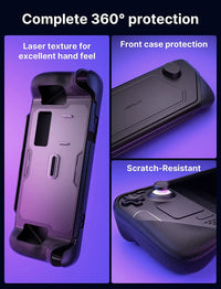 Steam Deck OLED Protective Case with Detachable Front Shell