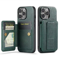 RFID Blocking Wallet Case with Card Holder for iPhone 16 Series