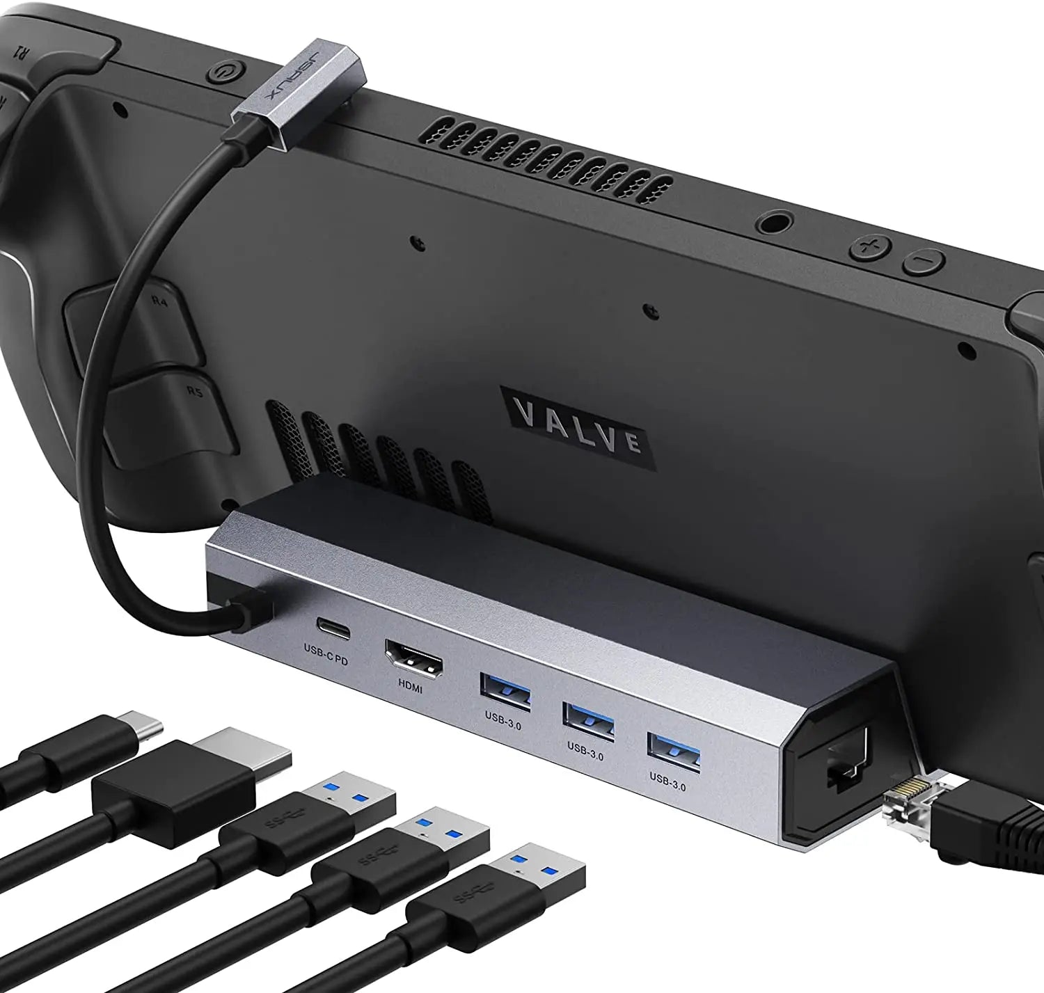 6-in-1 Docking Station for Steam Deck OLED