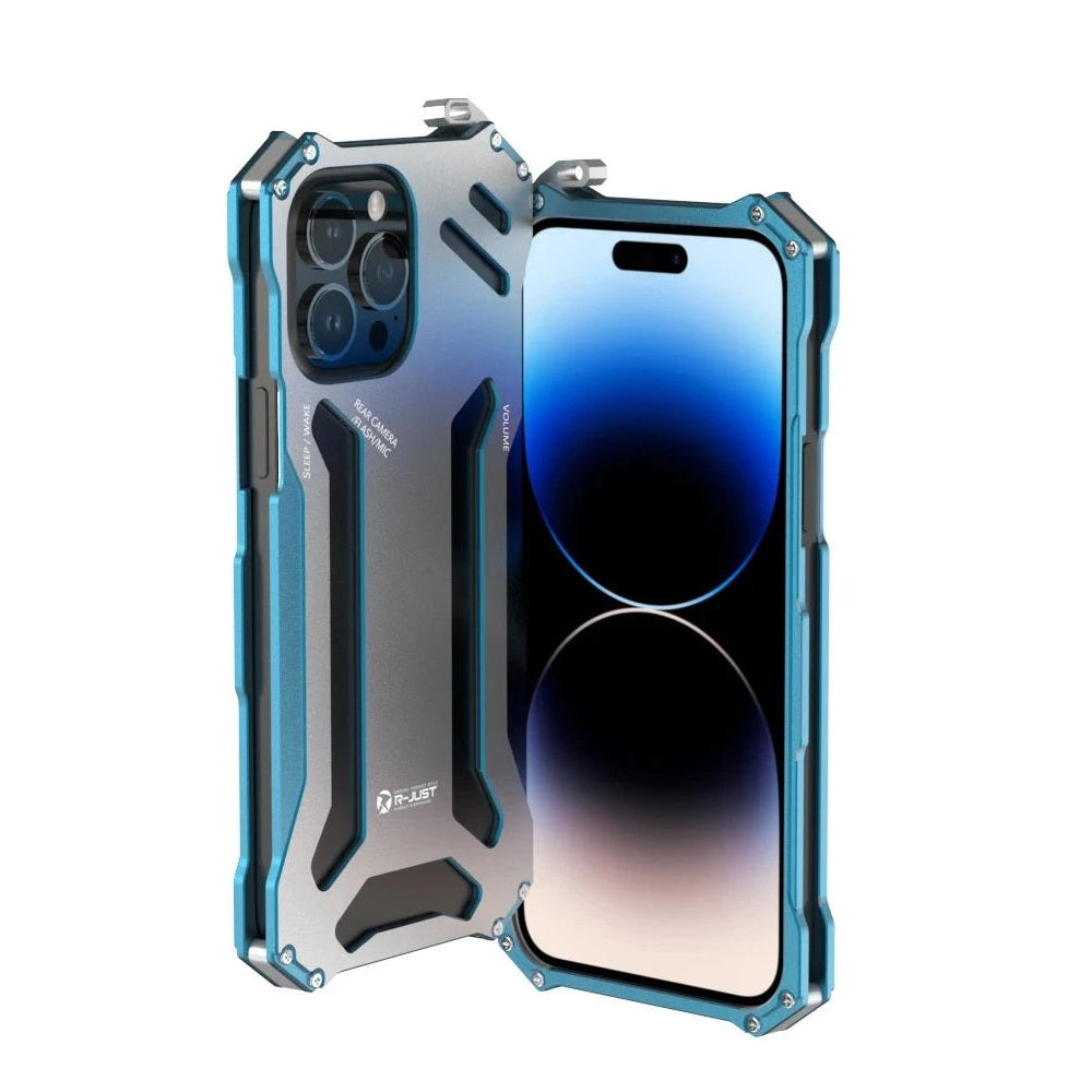 Heavy Duty Aluminum Metal Case for iPhone 14 Series