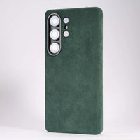 Luxury Italian Alcantara Case for Samsung Galaxy S25 Ultra