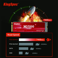 KingSpec PCIe 4.0 M.2 NVMe SSD