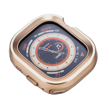 Aluminium Alloy Bezel TPU Case for Apple Watch