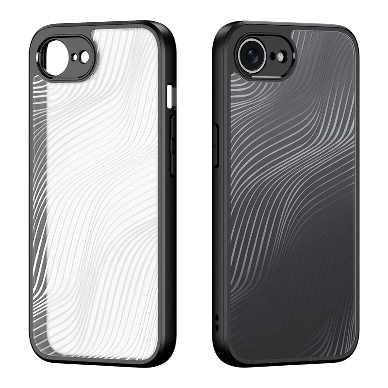 Shockproof Matte Transparent Case for iPhone 16e