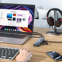 Acasis 6-in-1 USB 3.0 Docking Station Hub - Expand Your Connectivity