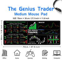 Stock Market Printed Mouse Pad