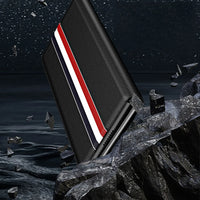 Black Wallet Phone Bag Case for Samsung Galaxy Z Fold 5