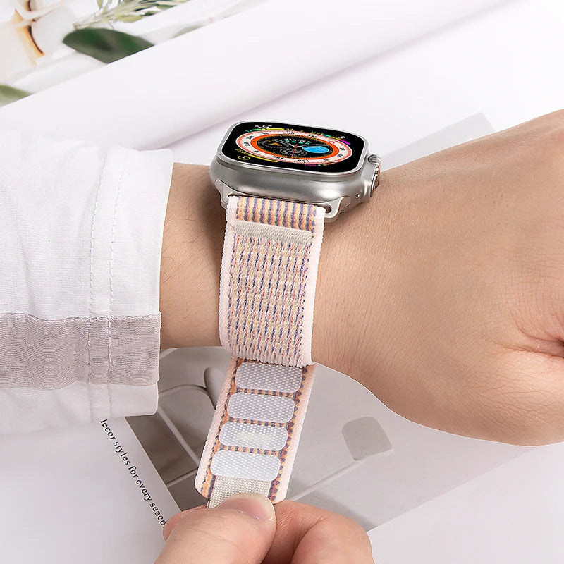 Adjustable Nylon Band for Apple Watch