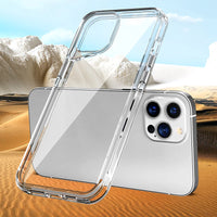 Luxury Clear Acrylic Phone Case for iPhone 15 Series