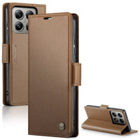 Retro Magnetic Leather Wallet Case for Xiaomi 14T Series