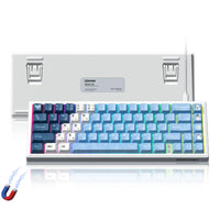 Womier 67 Keys Hall Effect Snow and Ice Rapid Trigger RGB Mechanical Keyboard