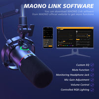 Maono PD200XS Dual-Mode Dynamic Microphone