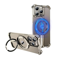 Shockproof Frameless MagSafe Case for iPhone 16 Series