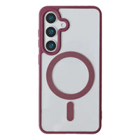 Acrylic Hard PC Clear Magnetic Case for Samsung Galaxy S23 Series