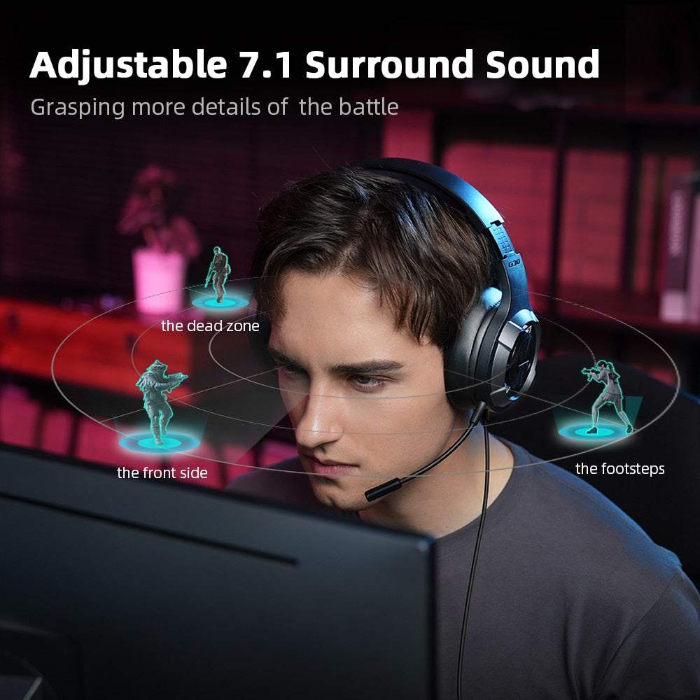 Edifier HECATE G30 II 7.1 Surround Sound USB Wired Gaming Headset