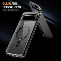 Luxury Transparent Ultra-Thin Magnetic Phone Case for Google Pixel 9 Series