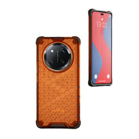 Shockproof Transparent Honeycomb Case for Honor X9c