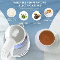 DEVISIB 2L Electric Kettle with Keep Warm Function and Variable Temperature