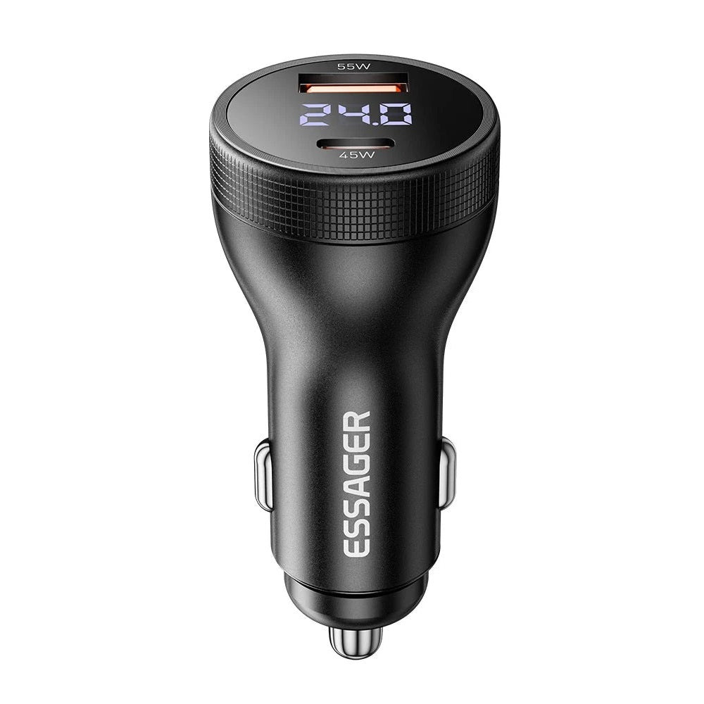 Essager 100W PD3.0 Dual Port Car Charger