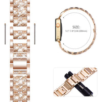 Case Bling Diamond Metal Strap for Apple Watch