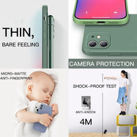 Soft Liquid Silicone Bumper Protective Phone Case for Xiaomi Poco X6 and Poco X6 Pro