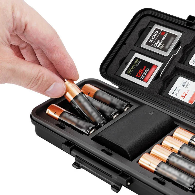 JJC Camera Battery & SD Card Organizer