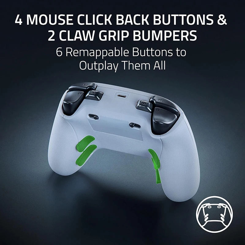 Razer Wolverine V3 Pro White Wireless Gaming Controller for Xbox and PC