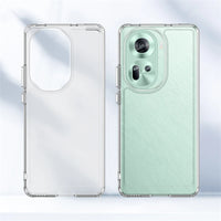 Transparent TPU Luxury Silicone Soft Bumper Phone Protector Case for OPPO Reno 11