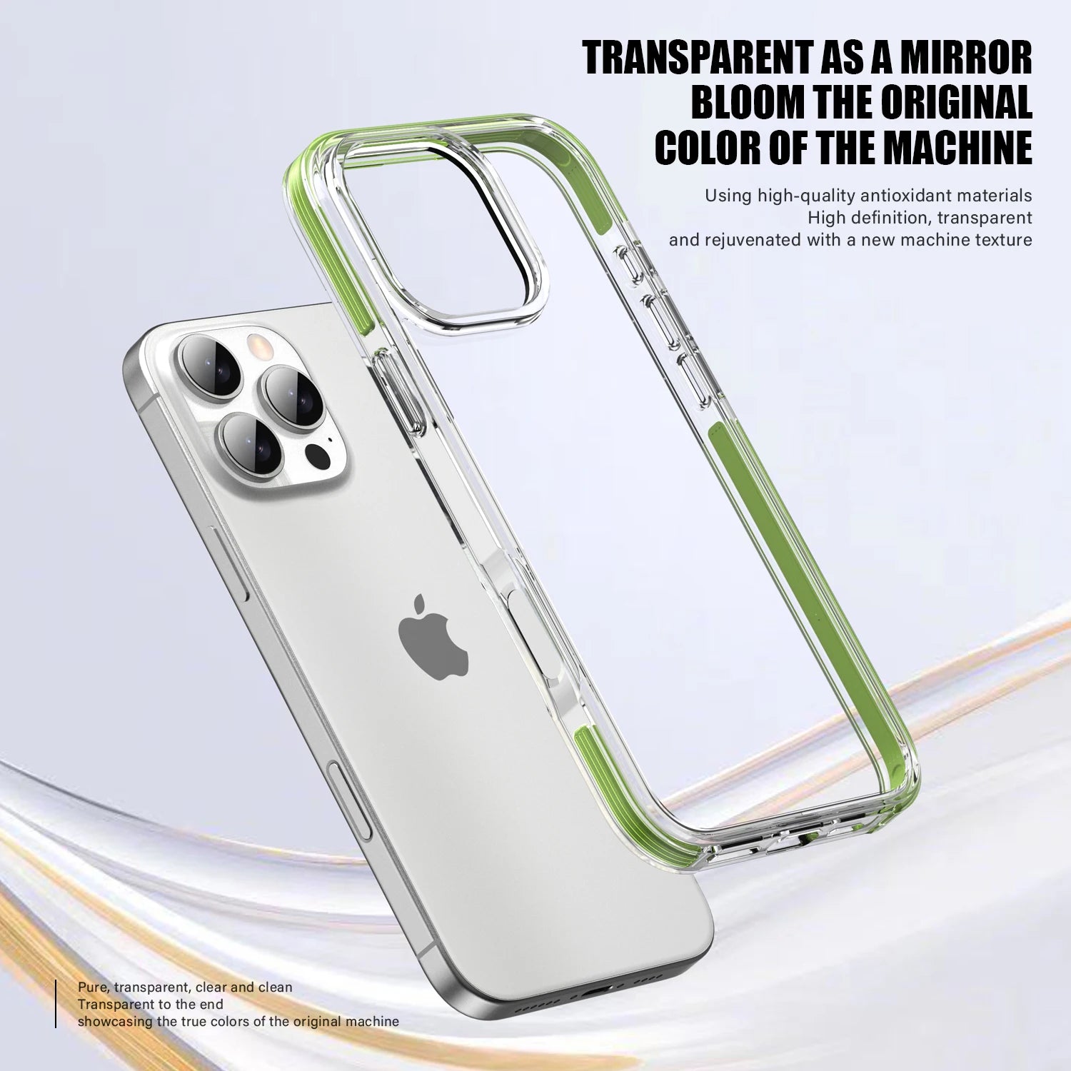 Clear Shockproof Case for iPhone 16 Pro & iPhone 16 Pro Max