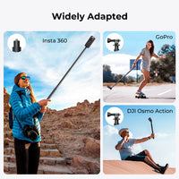 K&F CONCEPT 60 Inch Invisible Selfie Stick Extension Pole