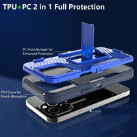 Hybrid Hard PC Kickstand Case for Samsung Galaxy S24 Series