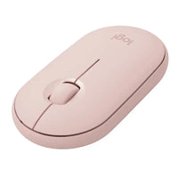 Logitech M350 Pebble Cobblestone Lightweight Bluetooth Wireless Dual Mode Mouse