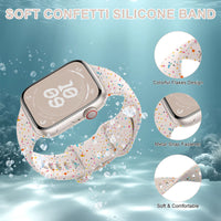 Soft Sport Silicone Loop Band for Apple Watch