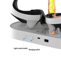 PlayStation VR2 Magnetic Charging Stand with RGB Lighting