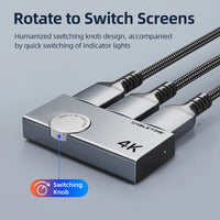 CABLETIME 4K 60Hz HDMI Switcher