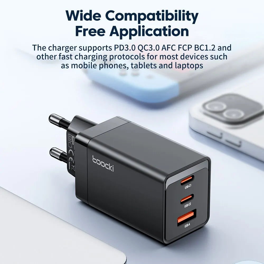 TOOCKI 67W GaN USB-C Charger