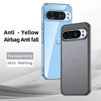 Crystal Clear Shockproof Case with Camera Protection for Google Pixel 9