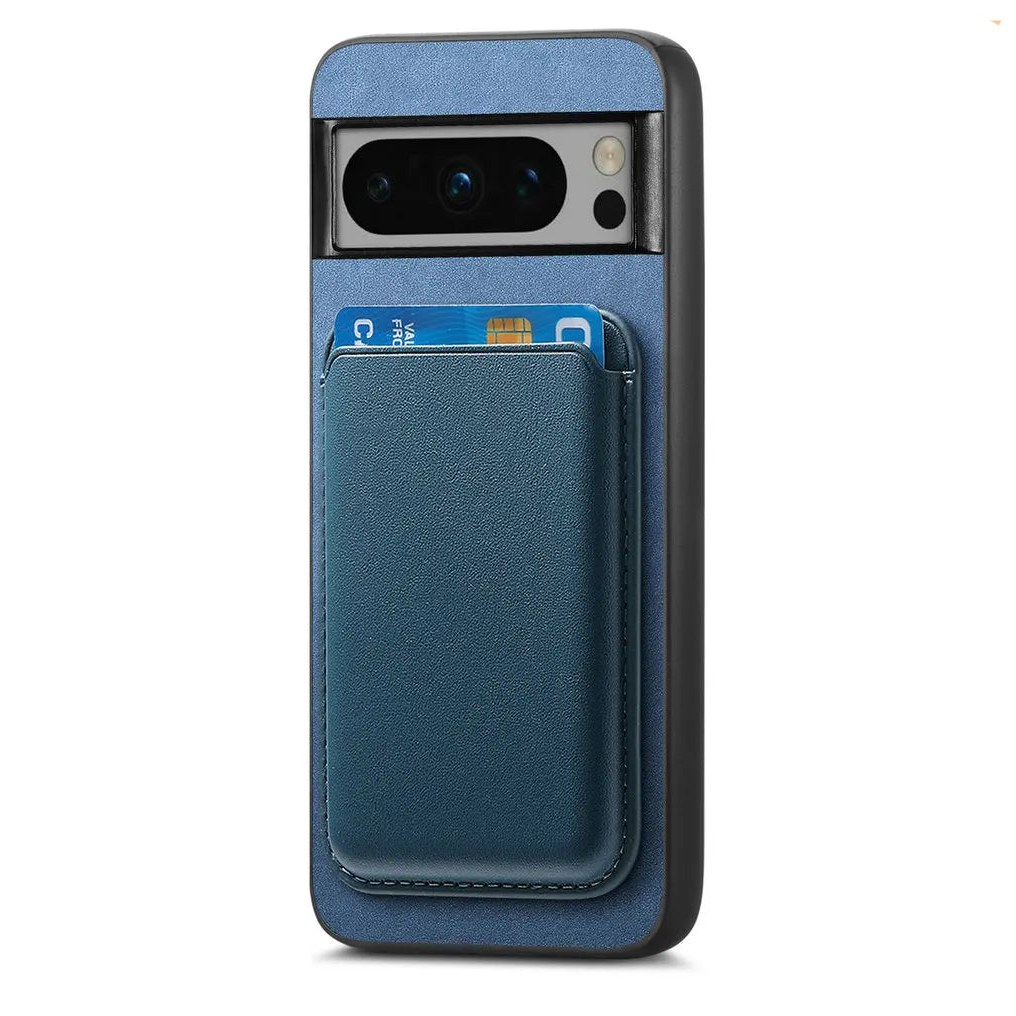 Magnetic Leather Detachable Wallet Case for Google Pixel 8 Series